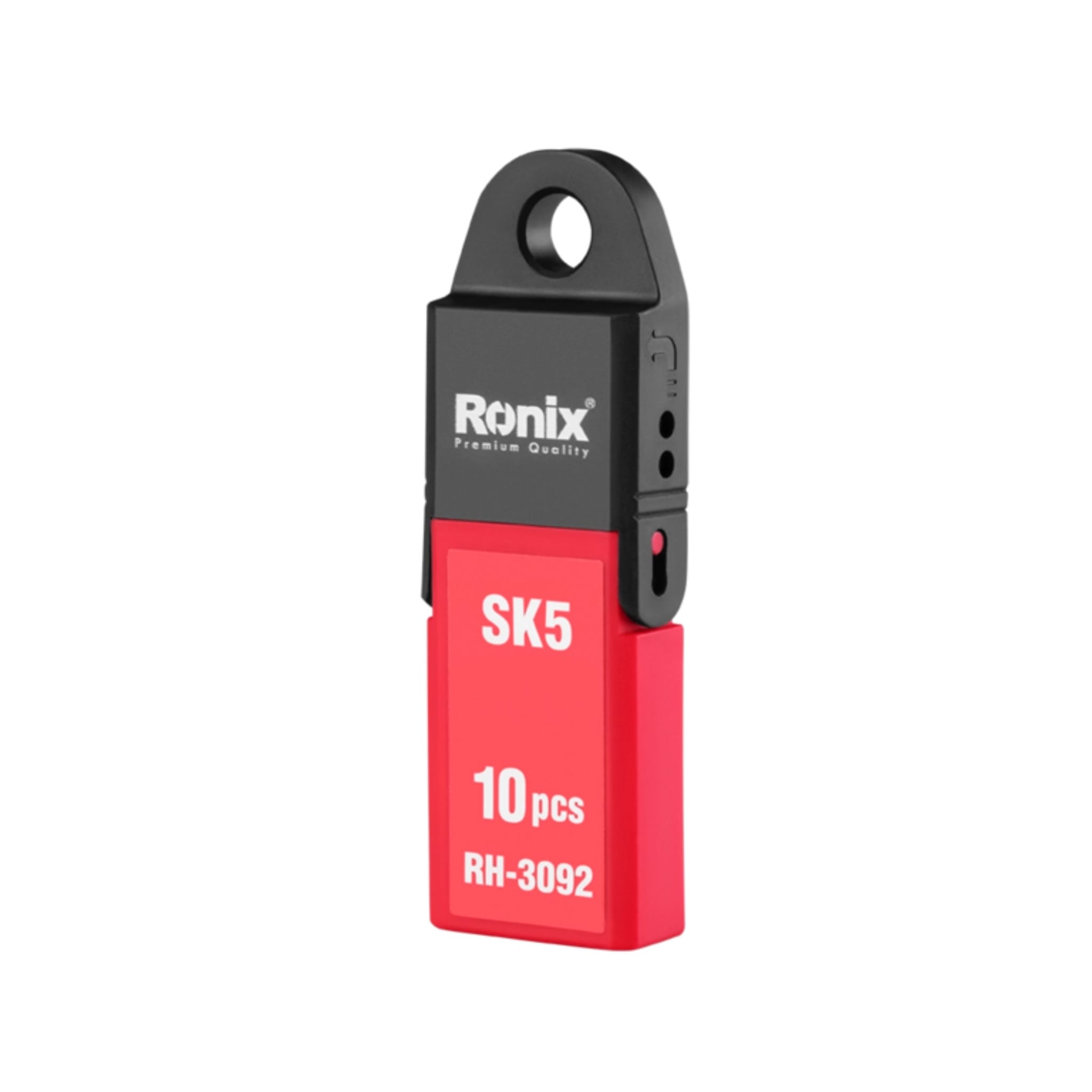 تیغ کاتر ذوزنقهای sk5 رونیکس مدل RH-3092 بسته ۱۰ عددی