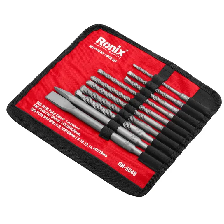 ست مته و قلم چهار شیار رونیکس مدل RH-5048