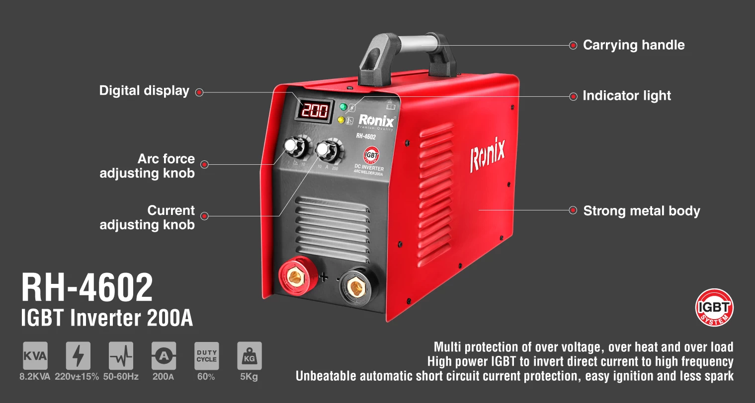 مشخصات اینورتر rh-4602
