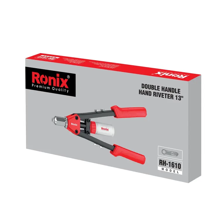 بسته بندی انبر پرچ دو دسته رونیکس مدل RH-1610