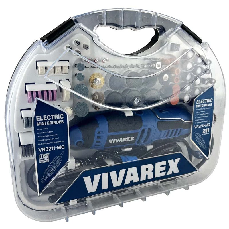 کیف قابل حمل فرز انگشتی مینیاتوری ۲۱۱ پارچه ویوارکس مدل VR3211-MG