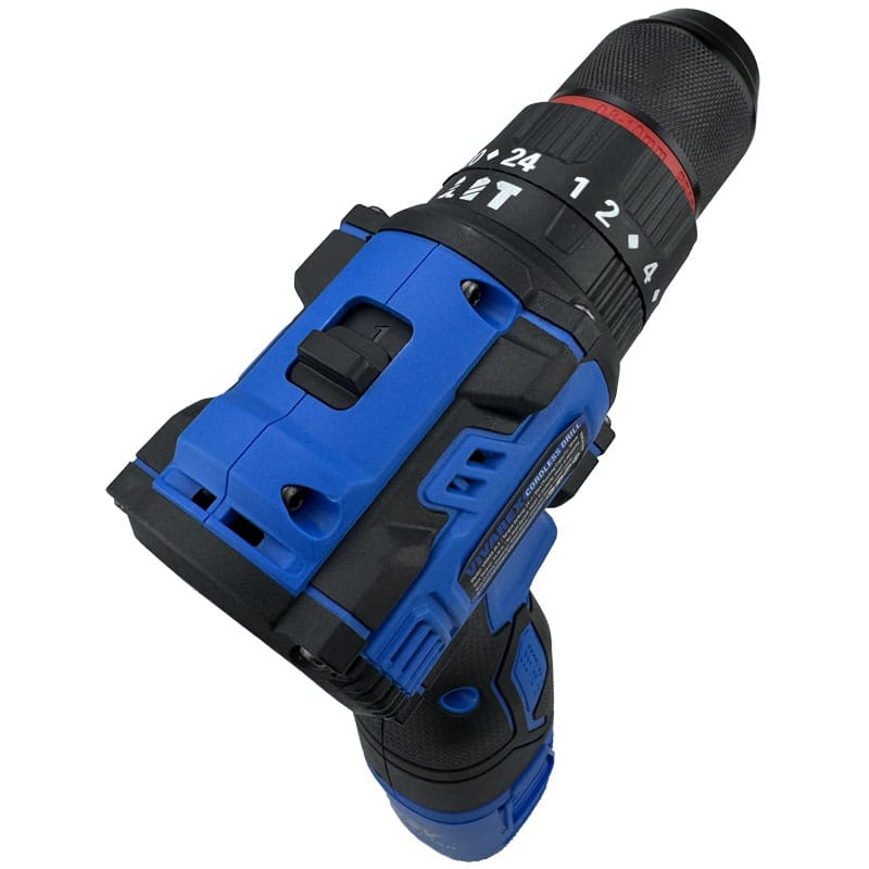 دریل شارژی 16 ولت چکشی دو باطری براشلس ویوارکس مدل VR1608-BLX