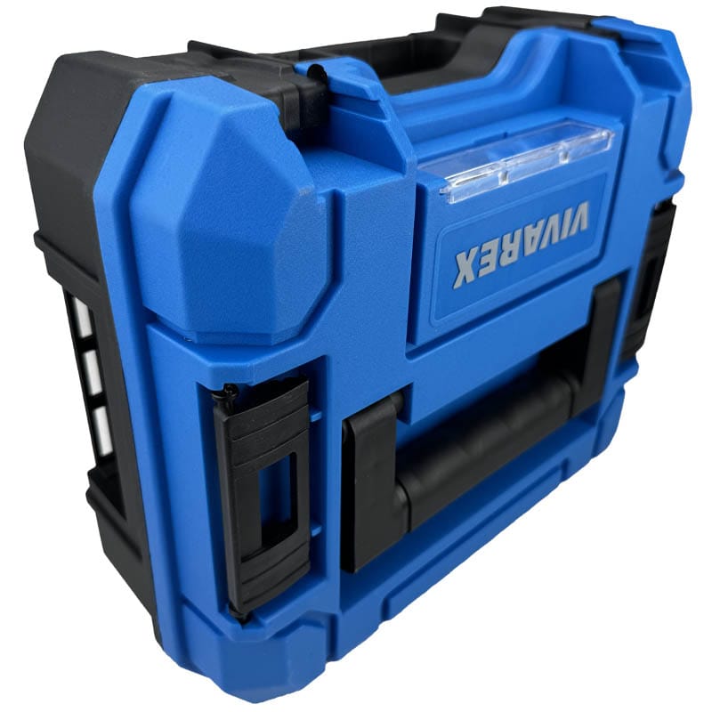 دریل شارژی 16 ولت چکشی دو باطری براشلس ویوارکس مدل VR1608-BLX
