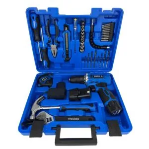 کیت دریل پیچ گوشتی شارژی ویوارکس 12 ولت 40 پارچه دو باتری مدل VR1240-CDK
