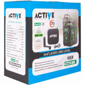 active-ac-68360g-green-laser-level-360
