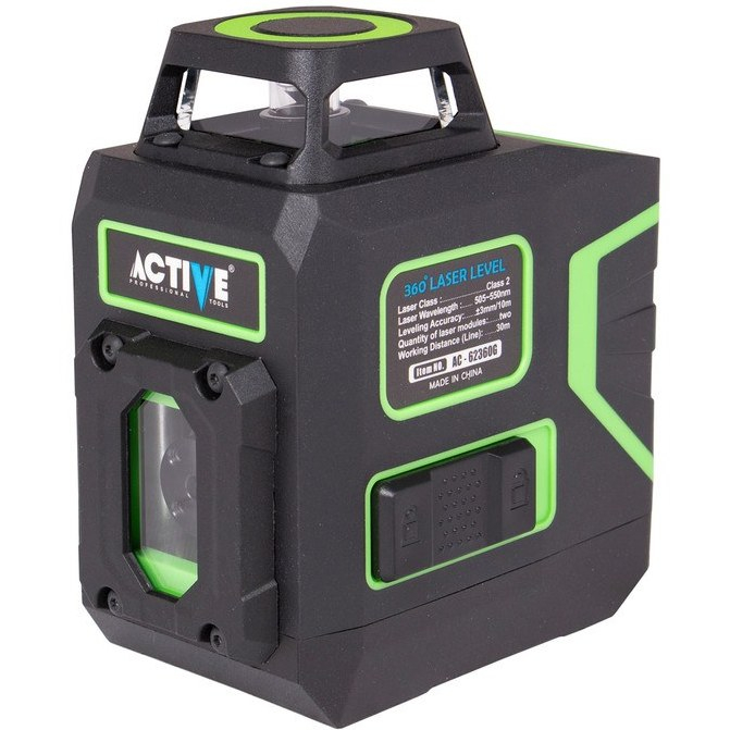 active-ac-68360g-green-laser-level-360