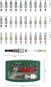 bosch-2607017063-32-piece-screwdriver-bit-set