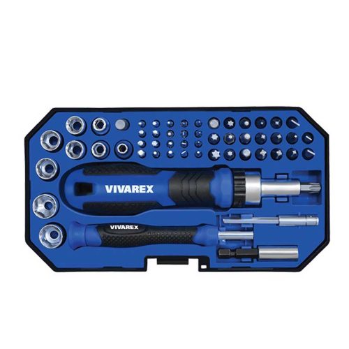 ست پیچ گوشتی و بیت ویوارکس مدل VR5565-SD ظرفیت ۵۵ عددی