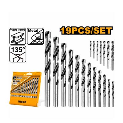 ingco-akdb1195-hss-twist-drill-bits-set-19pcs