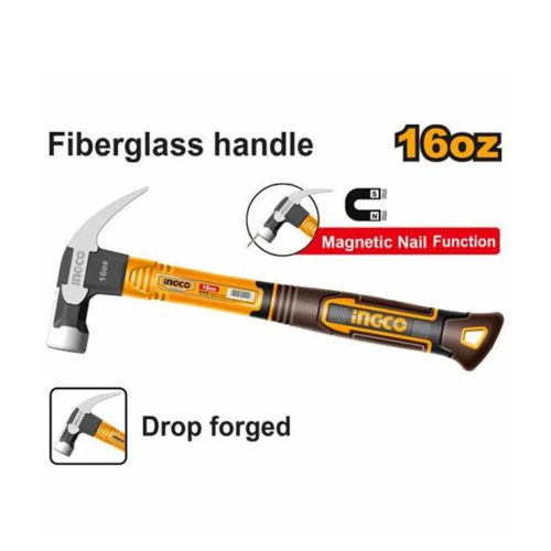 ingco-hch81016-claw-hammer-450gr